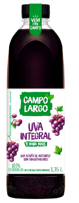 Campo Largo - Suco de Uva Integral 1,35L