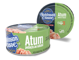 Robinson Crusoe - Atum em Pedaços ao Natural 120g