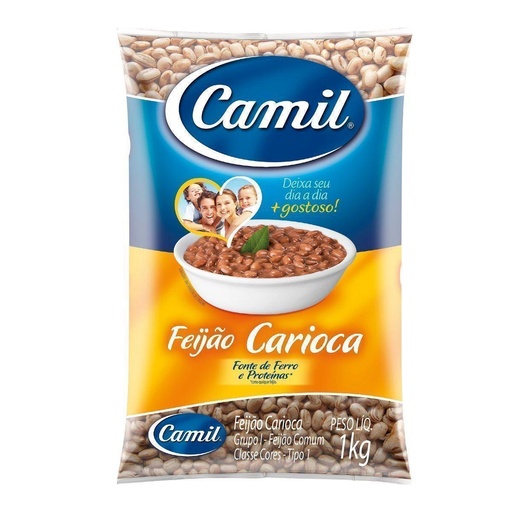 Feijão Camil Carioca 1kg