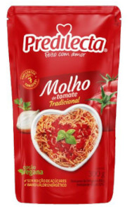 Molho de Tomate Tradicional Predilecta 300g