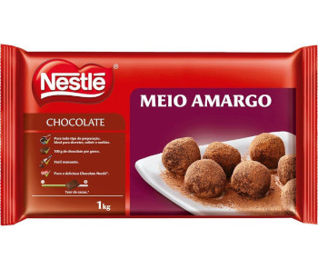 Cobertura Chocolate Meio Amargo Nestlé 1Kg