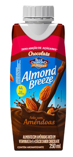 Bebida à base de Amêndoas Sabor Chocolate Almond Breeze 250ml
