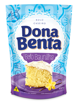 Mistura p/ Bolo Dona Benta Sabor Baunilha 450g 