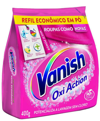 Vanish Tira Manchas Multi Power Roupas Coloridas 400g