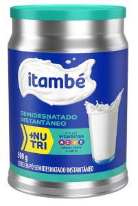 Itambé - Leite em Pó Semidesnatado 300g