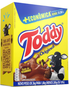 Toddy - Achocolatado em Pó Original 1,8kg