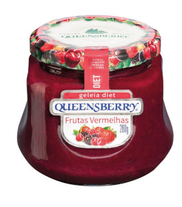 Queensberry - Geleia Diet de Frutas Vermelhas 280g