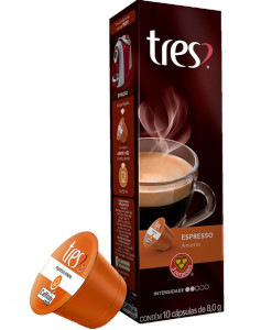 Café Espresso Ameno 3 Corações 10 Cápsulas