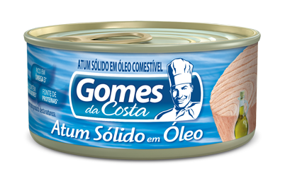 Atum Sólido em Óleo Gomes da Costa 170g