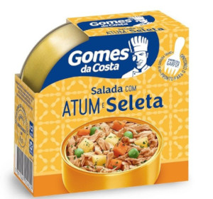 Gomes da Costa Salada de Atum com Batata, Ervilha e Cenoura 150g