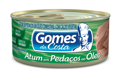Atum em Pedaços ao Óleo Gomes da Costa 170g