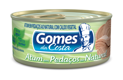 Atum em Pedaços ao Natural Gomes da Costa 170g