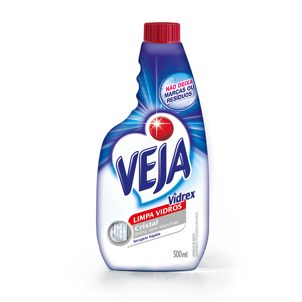 Limpa Vidros Veja Vidrex Garrafa 500mL