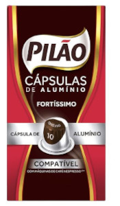 Café Fortíssimo Pilão 10 Cápsulas
