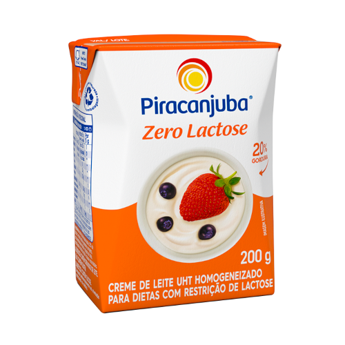 Creme de Leite Piracanjuba Zero Lactose 200g