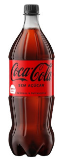 Refrigerante Coca-Cola Zero Açúcar 1L