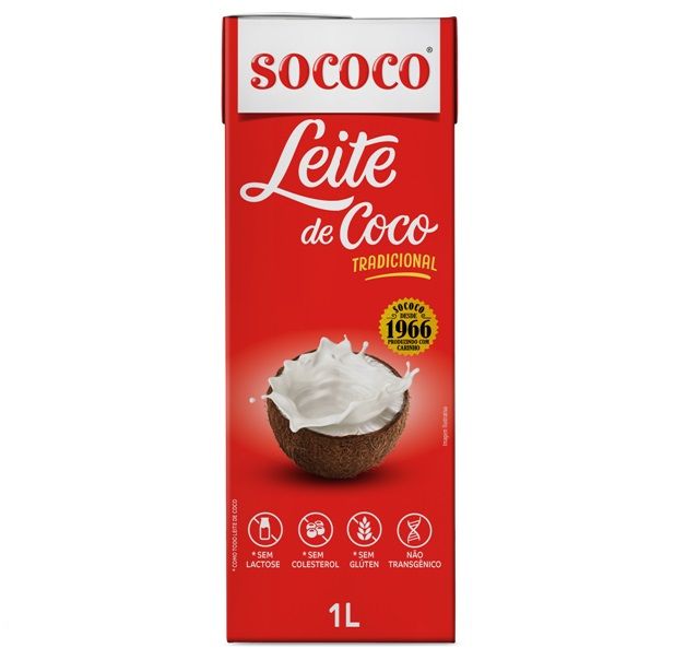 Leite de Coco Sococo Tradicional 1L