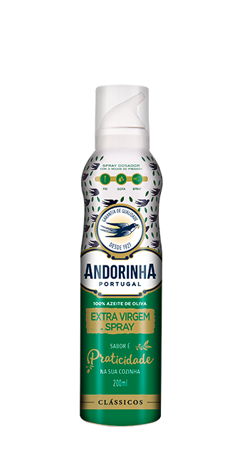 Azeite Português de Oliva Extra Virgem Andorinha Spray 200ml