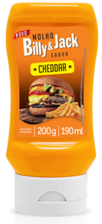 Molho Sabor Cheddar Billy & Jack 200g