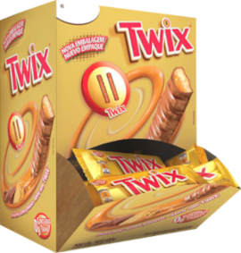 Twix Caramelo 15g CX c/ 30un