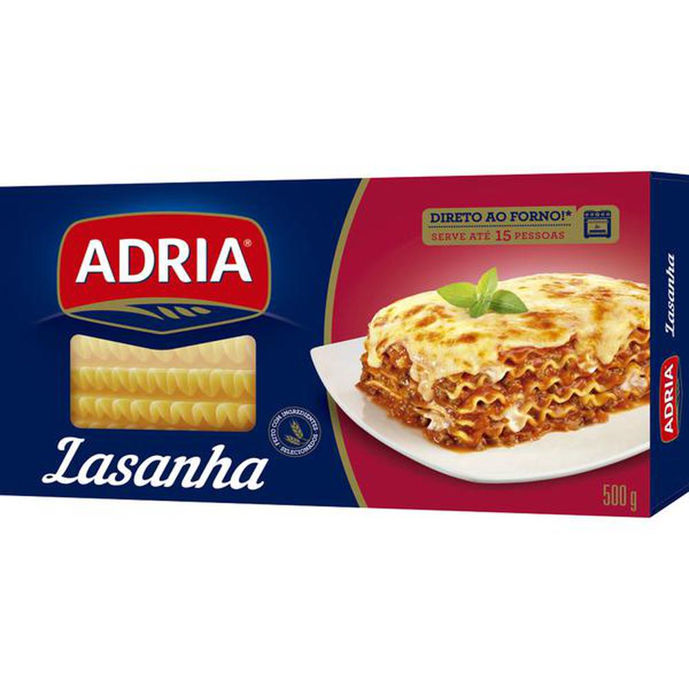 Adria - Massa para Lasanha Tradicional 500g