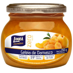 Geleia de Damasco Zero Açúcar Linea 230g