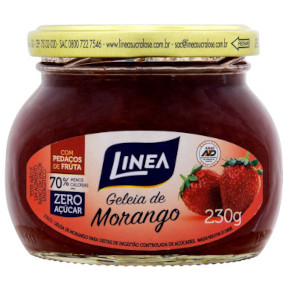 Geleia de Morango sem Açúcar Linea 230g