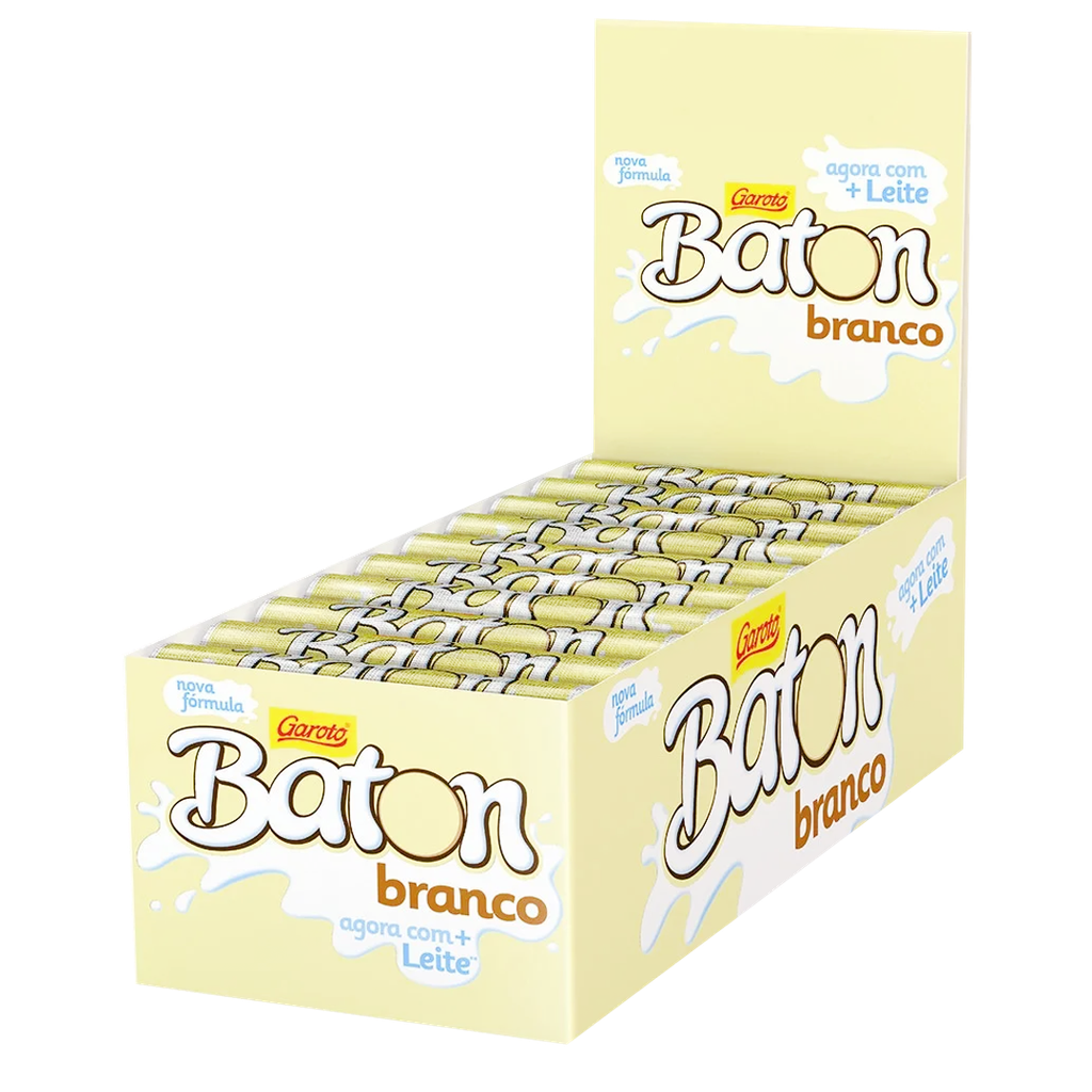 Chocolate Baton Branco Garoto 30x16g