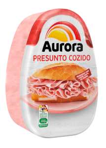 Presunto Cozido sem Capa de Gordura Aurora Peça Aprox. 3,5Kg
