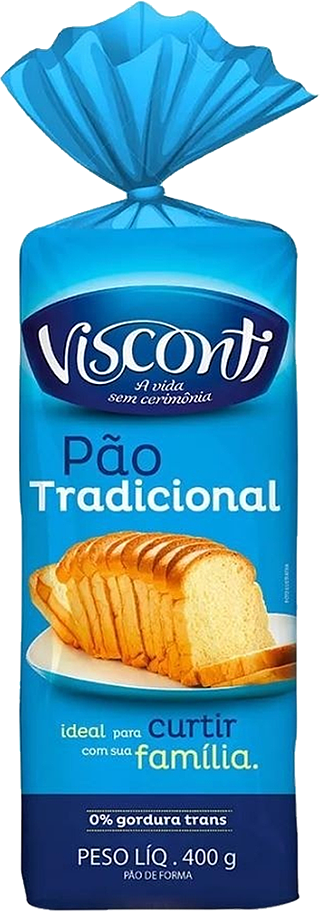 Pão Visconti Forma Tradicional 400g