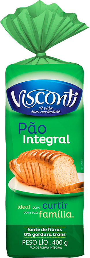 Pão Visconti Forma Integral 400g