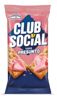 Club Social - Biscoito Salgado Regular Presunto 141g