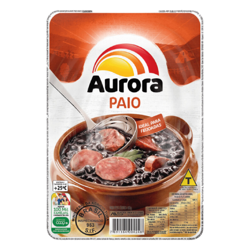 Linguiça Paio Aurora 400g