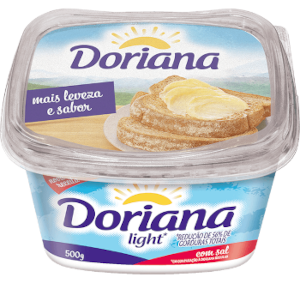 Margarina Cremosa Light com Sal Doriana 500g