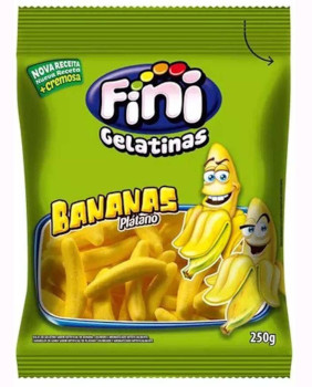 Fini - Bala Gelatina Bananas 250g