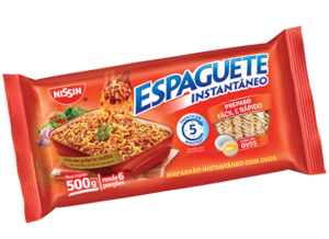 Nissin - Macarrão Instantâneo Espaguete 500g