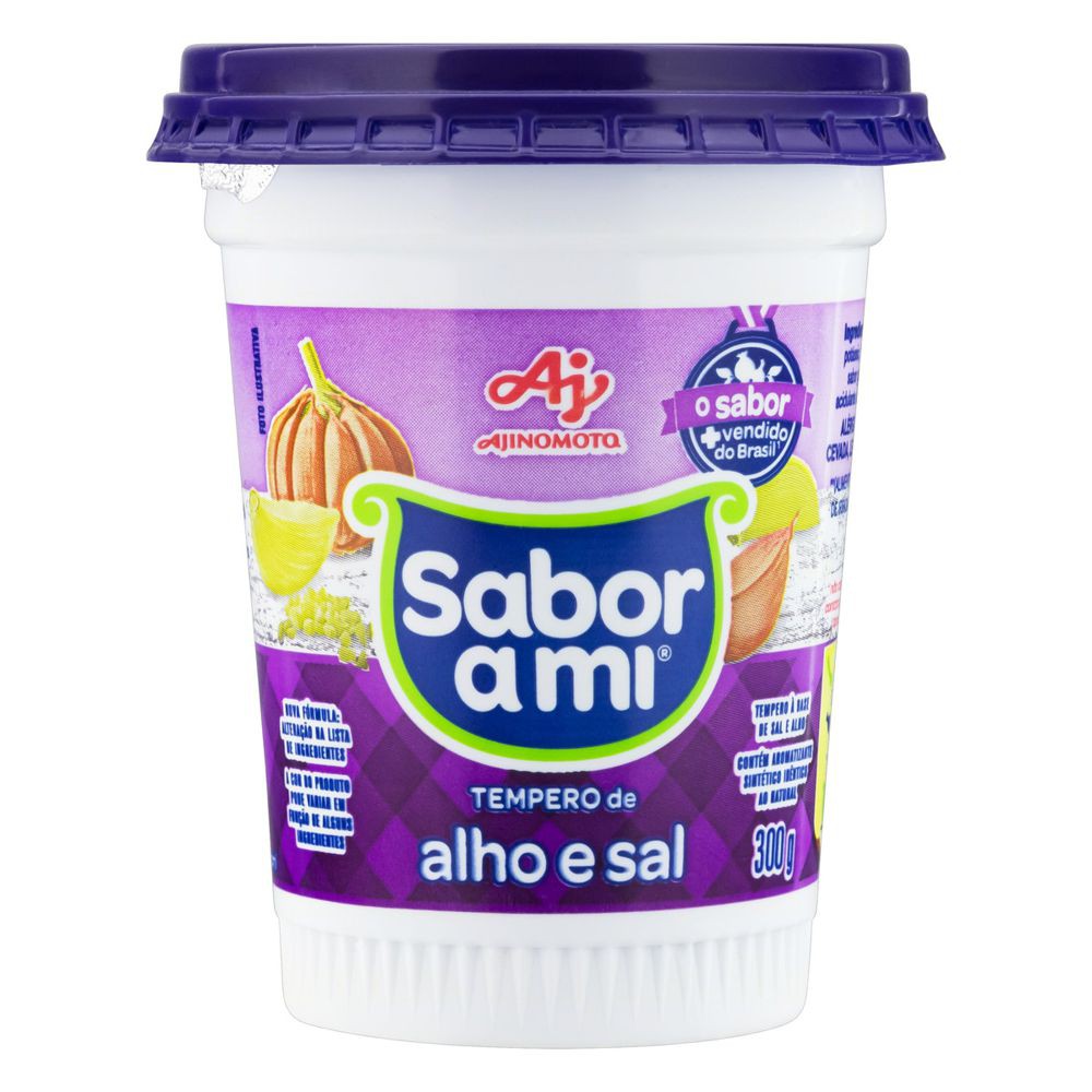 Anjimoto - Tempero Alho e Sal Sabor Ami 300g