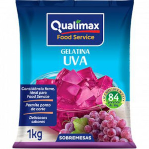 Qualimax - Gelatina de Uva Food Service 1Kg