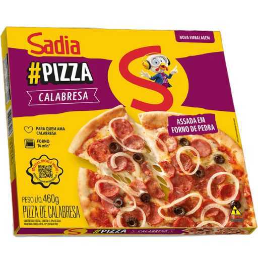 Pizza de Calabresa Sadia 460g