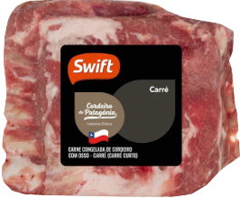 Carré Curto de Cordeiro da Patagônia Swift  600g Aprox.