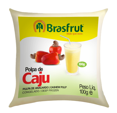 Brasfrut - Polpa de Caju 100g