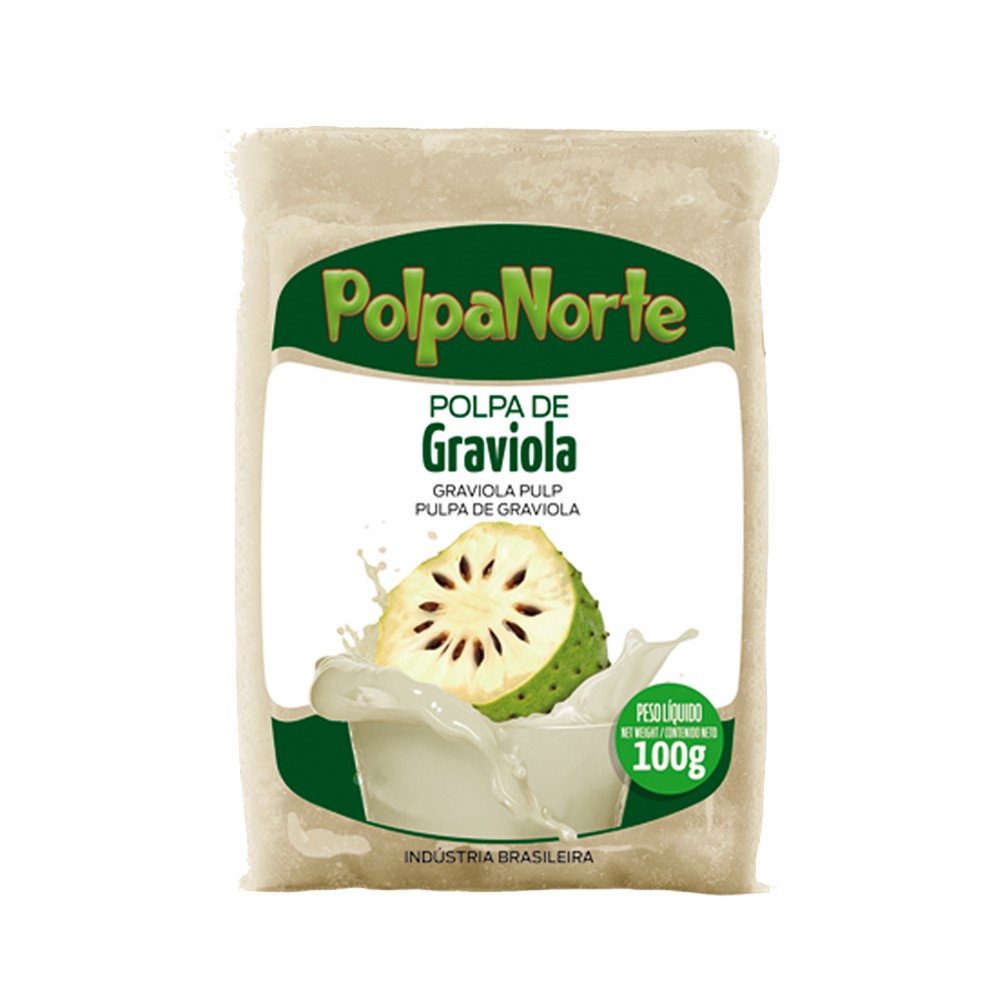Polpanorte - Polpa de Graviola 100g