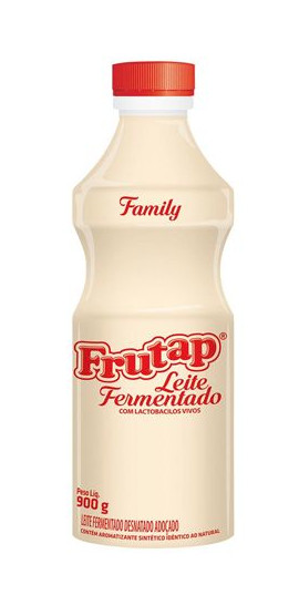 Frutap - Leite Fermentado Desnatado Baunilha Family 900ml