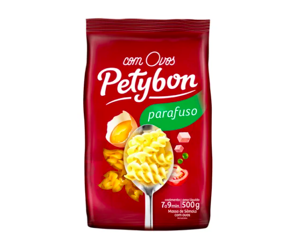 Petybon - Macarrão com Ovos Parafuso 500g