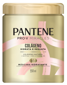 Pantene Máscara Hidratante Pro-V Miracles com Colágeno 550ml