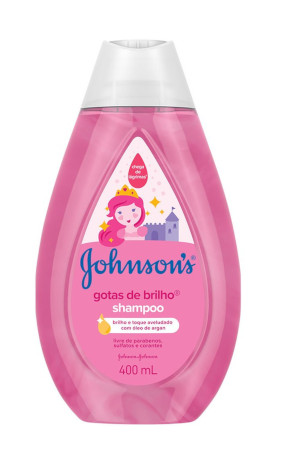 Johnson's Baby Shampoo Infantil Gotas de Brilho 400ml
