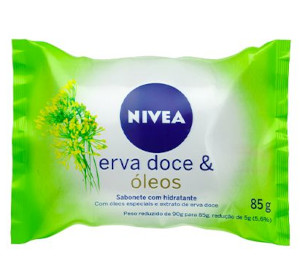 Sabonete em Barra Erva Doce e Óleos Nivea 85g