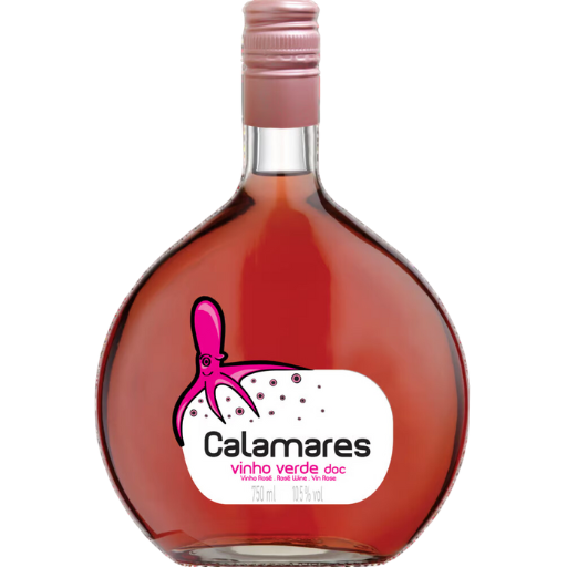Vinho Fino Rose Meio Seco Calamares Português DOC 750ml