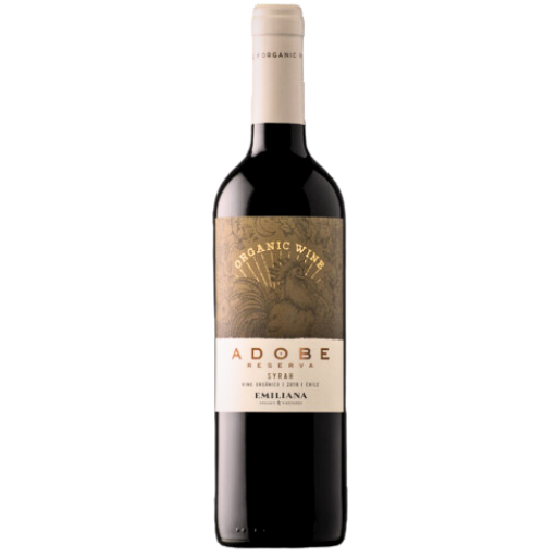 Vinho Tinto Syrah Orgânico Adobe Reserva 750ml (Chile)