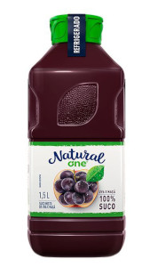 Suco Misto de Uva e Maçã Refrigerado Natural One 1,5L